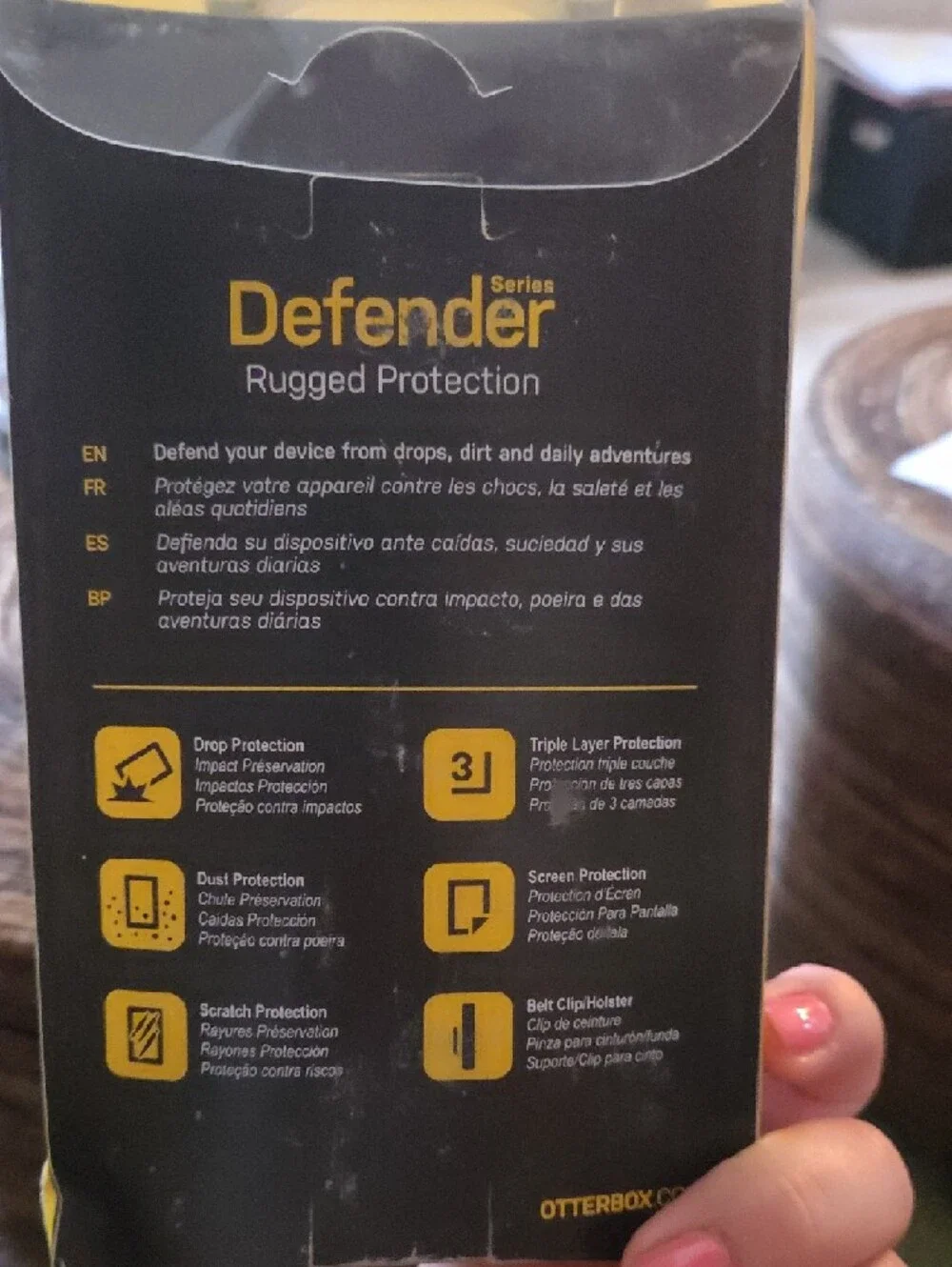 OtterBox Defender Series Rugged Case - Yellow and Black